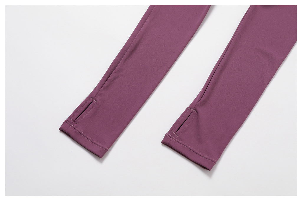 Marshmallow Long Sleeve Shrug Grape