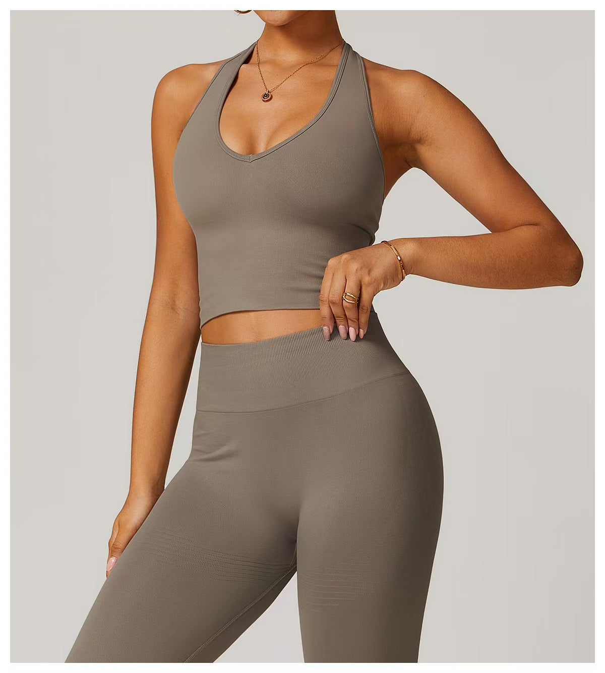 Halterneck Seamless Tank