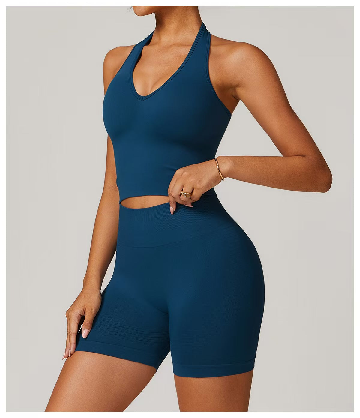Halterneck Seamless Tank