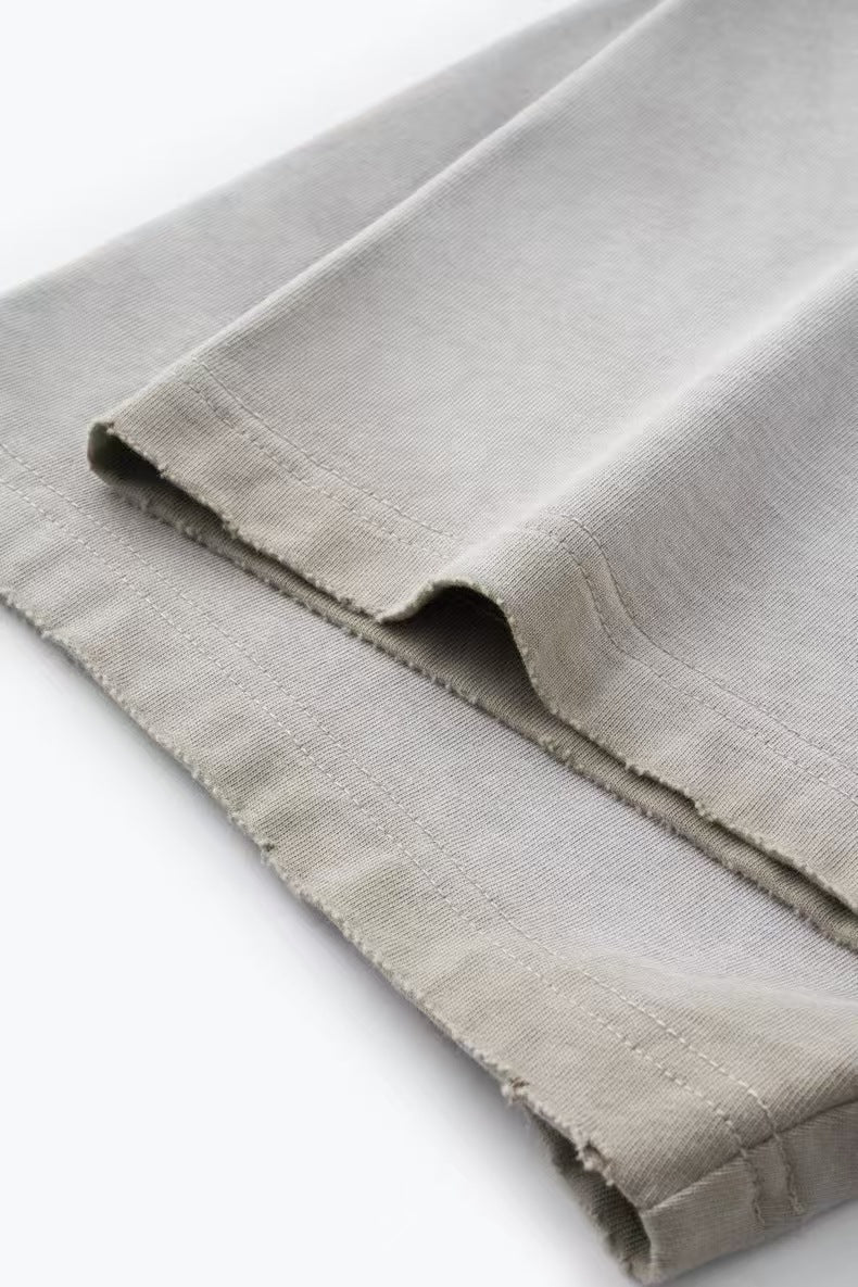 Inflation Oversized T-shirt Gradient Khaki