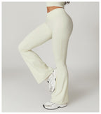 Cloud Fit flared Leggings Creamy white