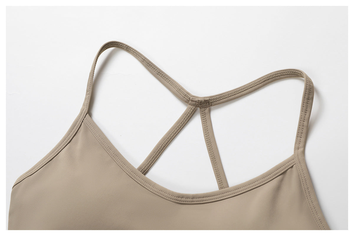 Marshmallow sports bra