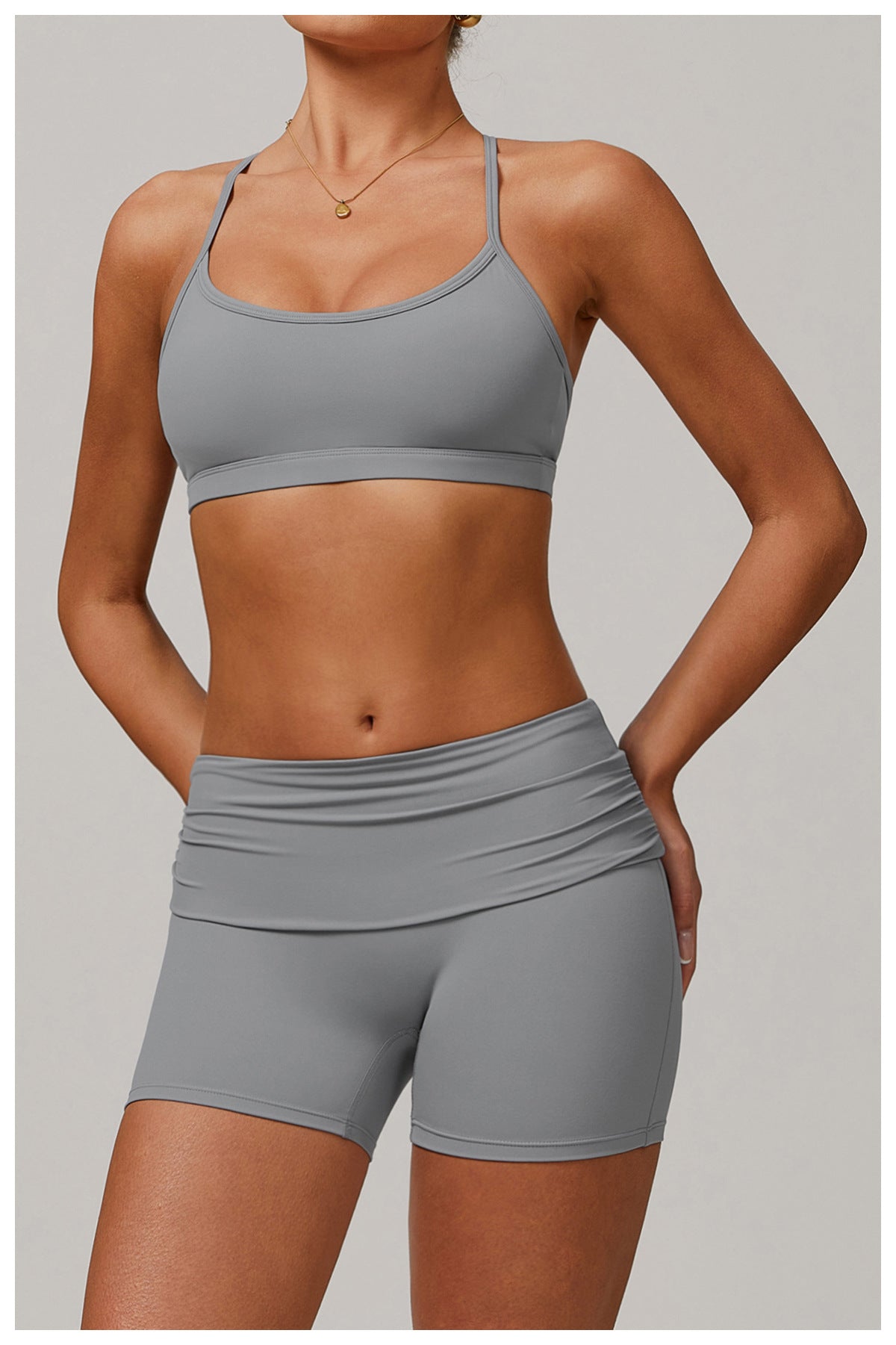 Marshmallow sports bra