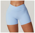 Cloud crossover Shorts Baby Blue