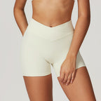 Cloud Crossover Shorts Creamy white