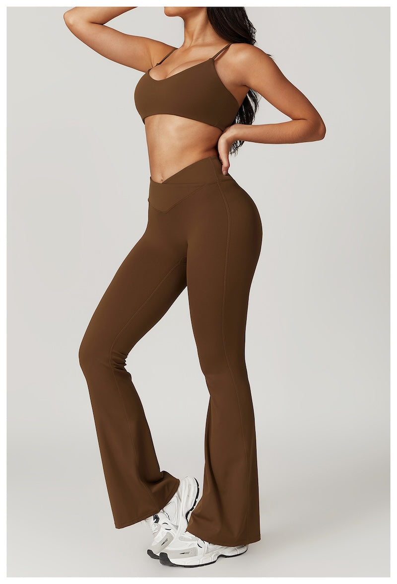 Cloud Fit flared Leggings Espresso