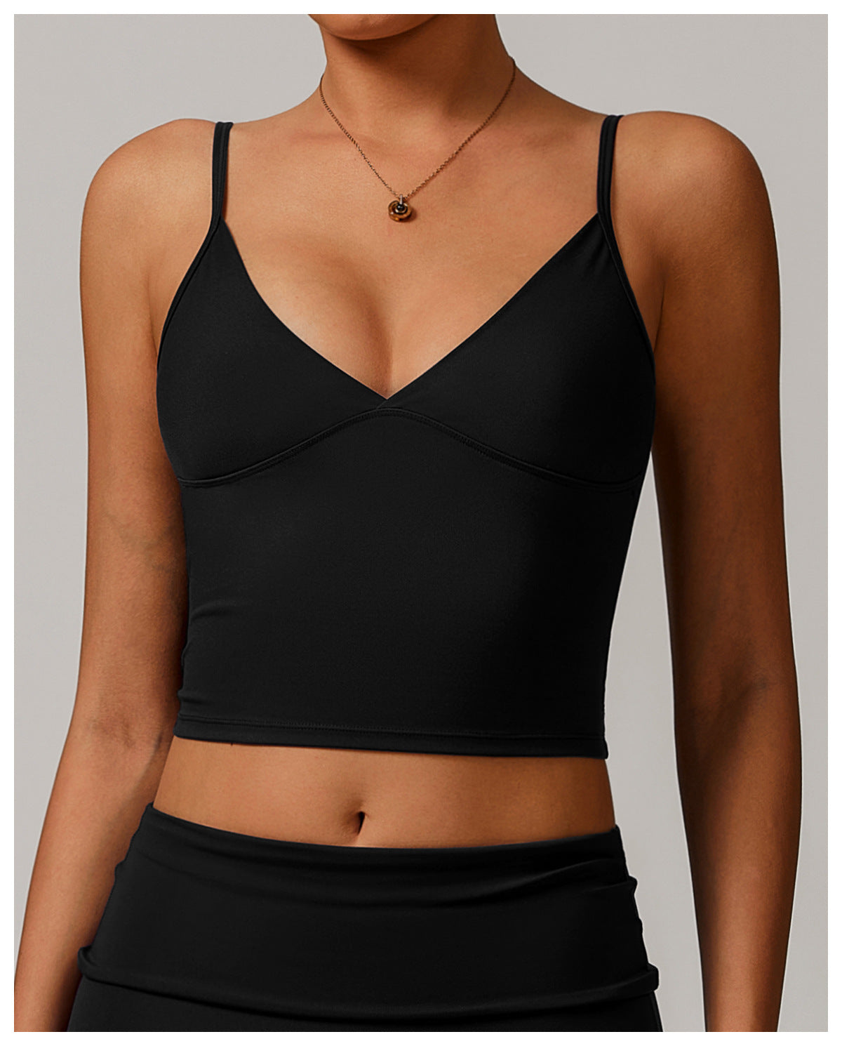 Cloud Soft Tank Black