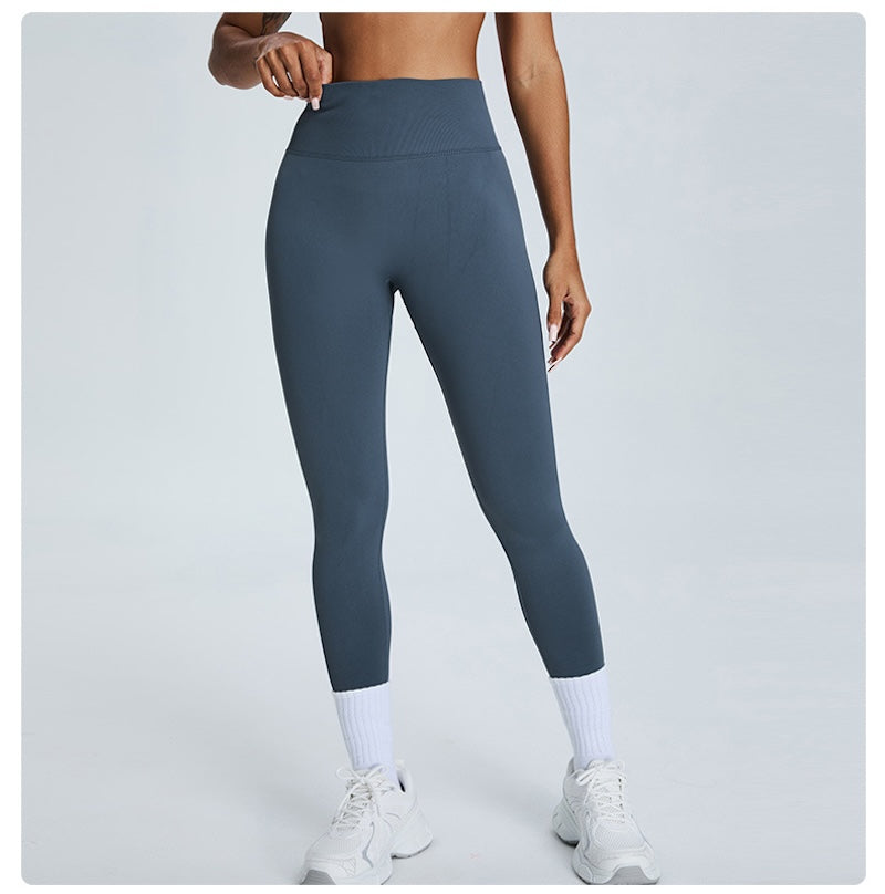 Foundation High Waisted Seamless Leggings Marine Blue