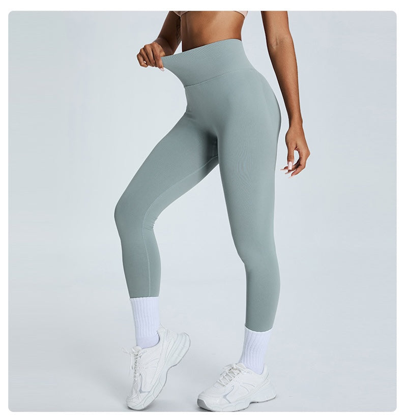 Foundation High Waisted Seamless Leggings Soft Steel