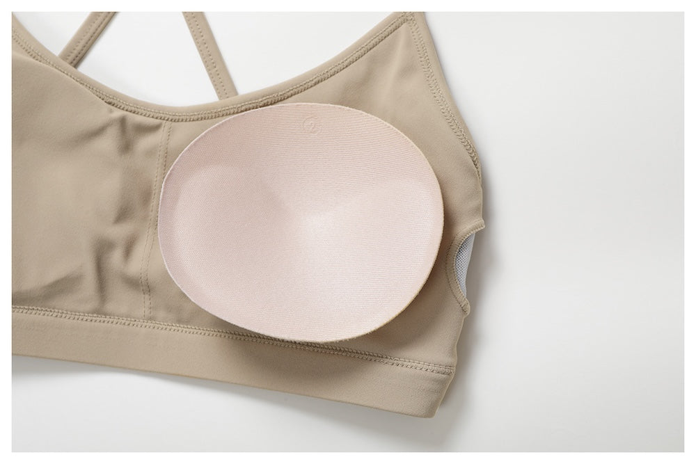 Marshmallow Crossback Sports Bra Vanilla