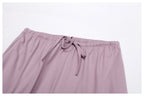 Plush Straight Leg Joggers Lilac