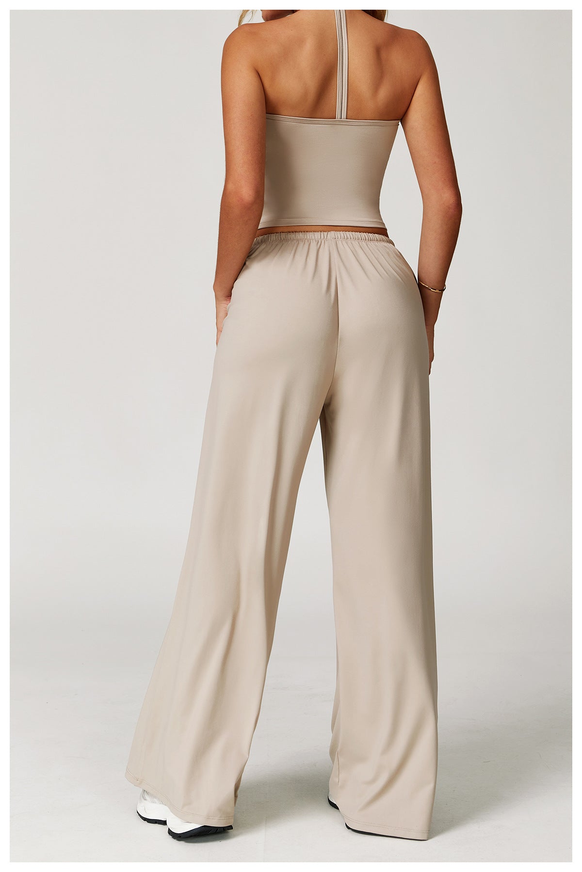 Plush Straight Leg Joggers Vanilla