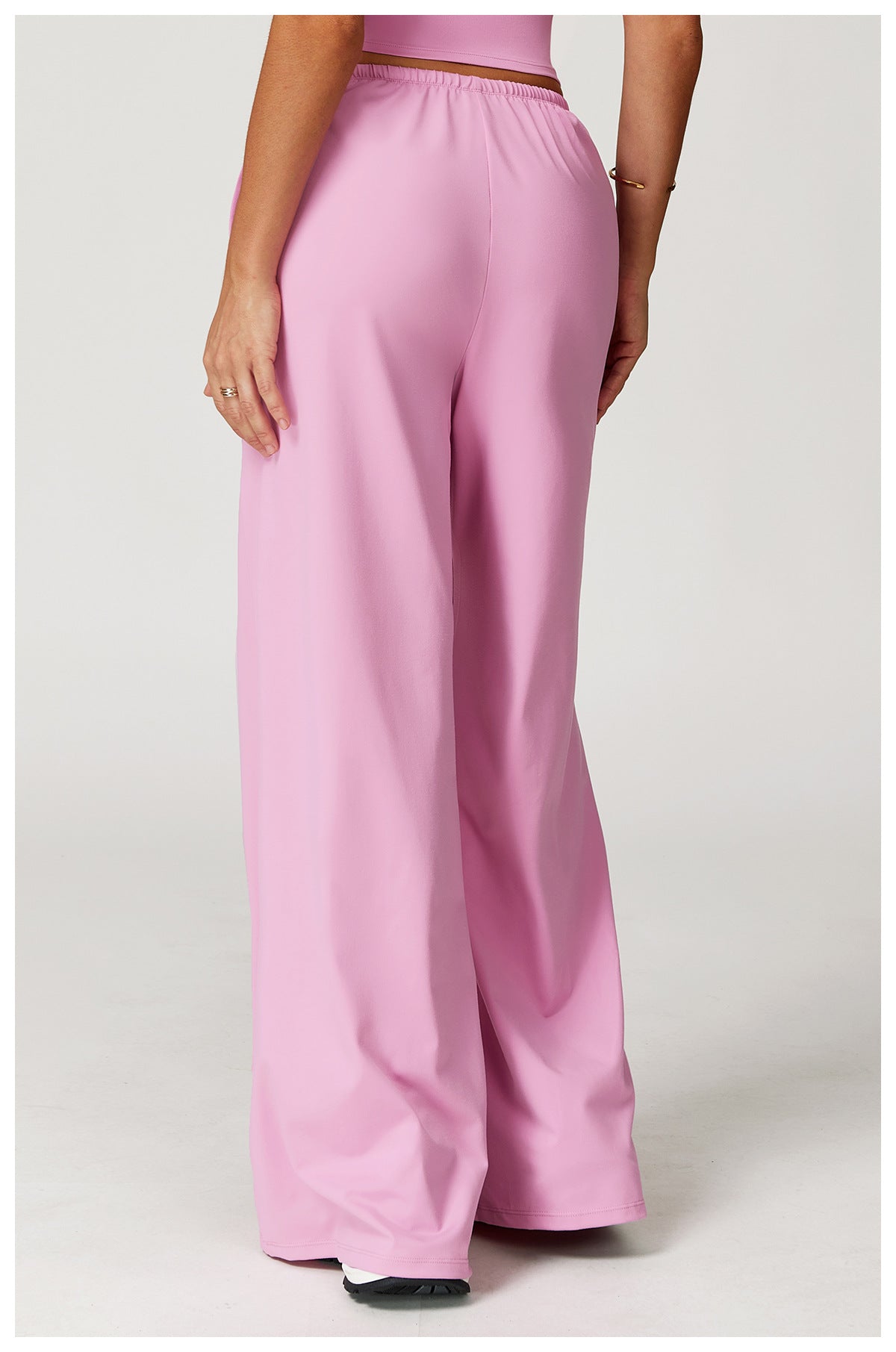 Plush Straight Leg Joggers Cherry Blossom Pink