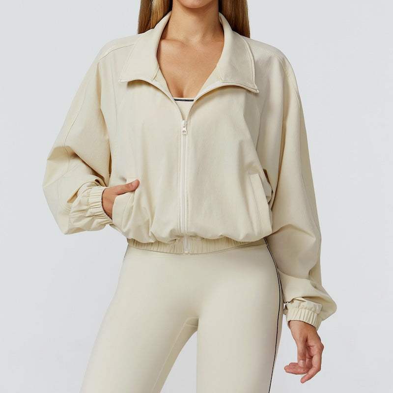 Routine Lightweight Jacket Creamy White