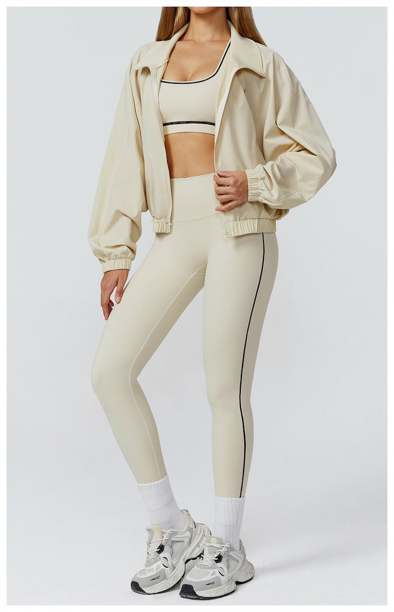 Routine Lightweight Jacket Creamy White