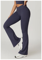 Cloud Fit flared Leggings Blue Marl