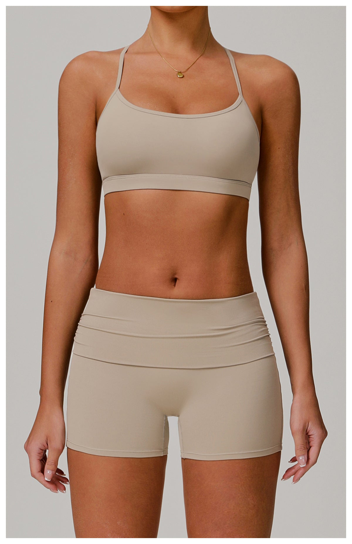 Marshmallow sports bra