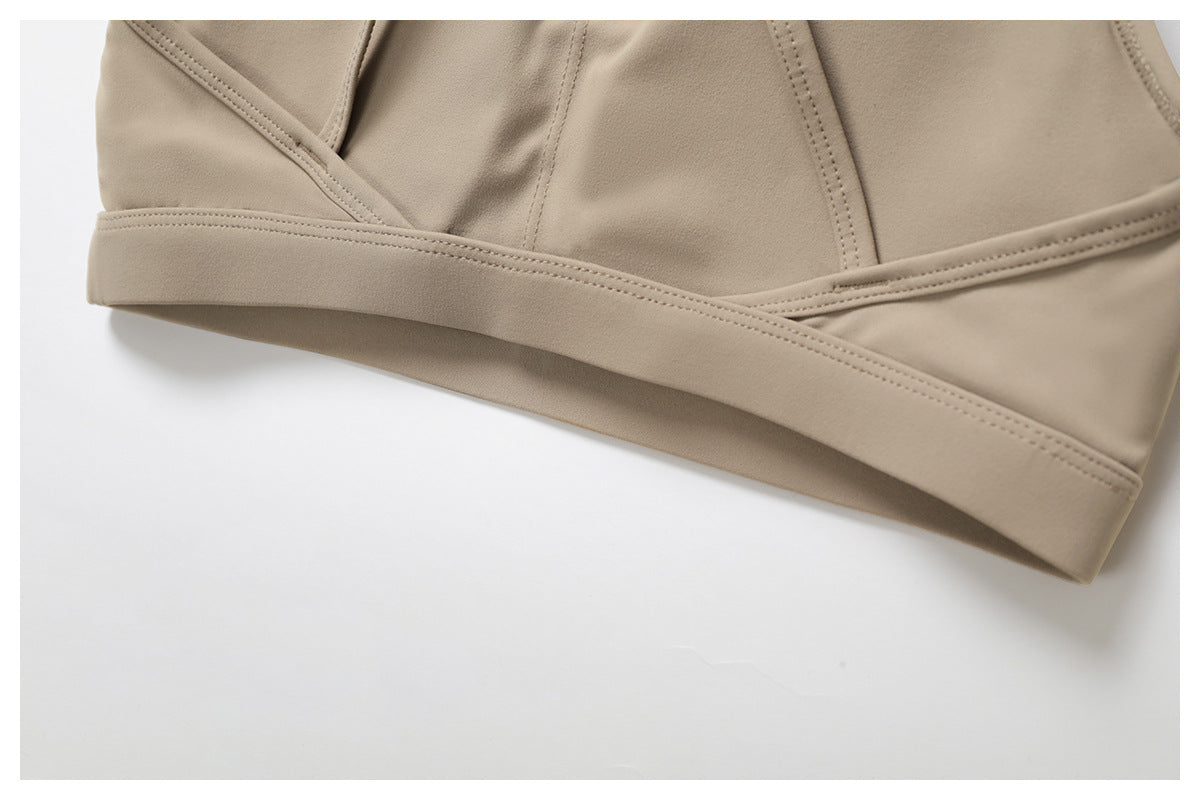 Marshmallow sports bra